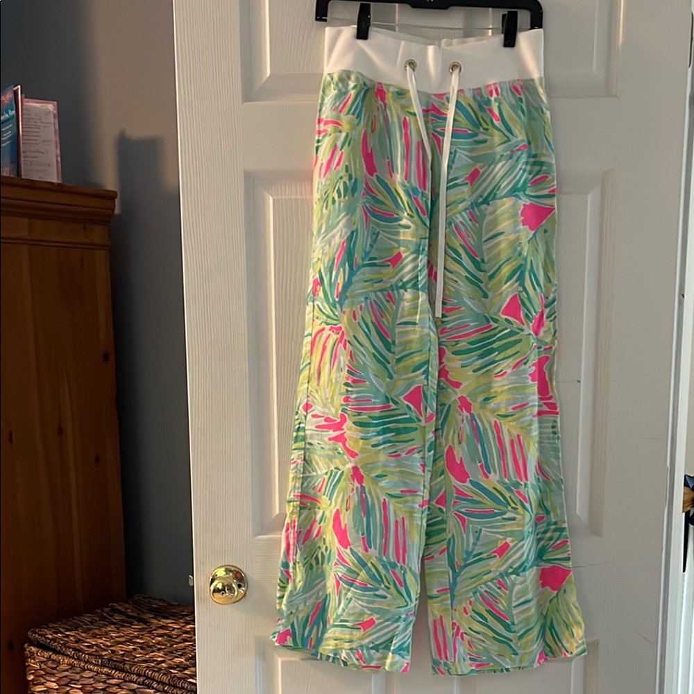 Lilly Pulitzer Beach Pants with Drawstring